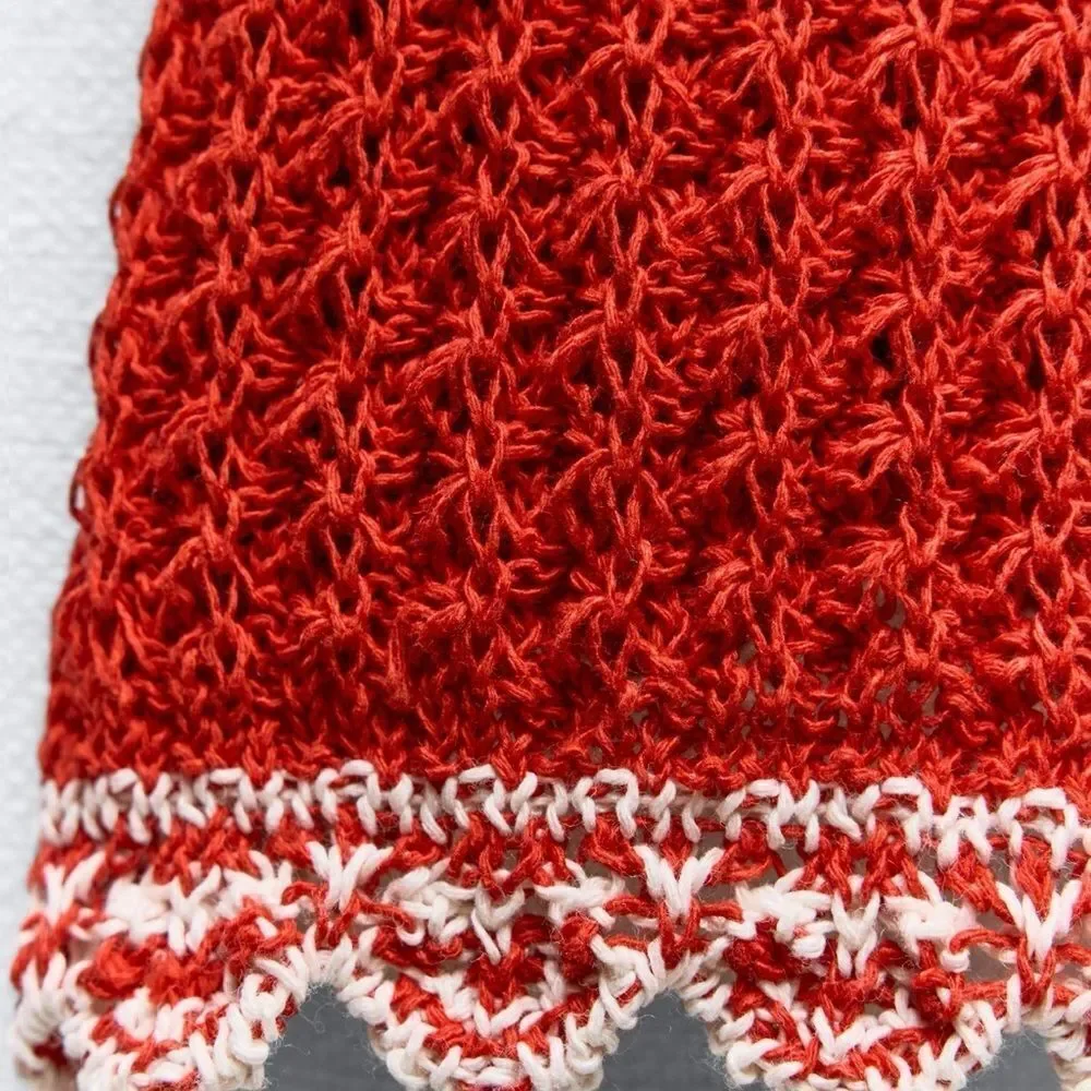 Zara pointelle knit mini dress - Picture 6 of 6